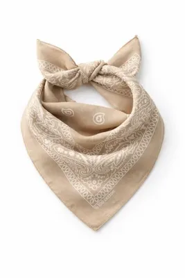 VEGA MODA %100 Pamuk Etnik Desenli Bandana Fular Saç Bandı Boyun Bağı Günlük Aksesuar