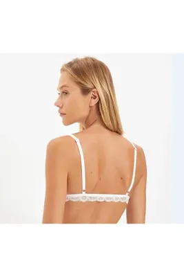 DEEP SECRET MAVİ EKRU DANTEL BRALET DS200461BR