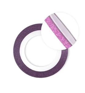 NAIL Nail Art Yapışkan Şerit 1 Metre Holografik İnce 1mm – Tırnak Dekorasyon Bandı