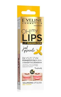 Eveline Cosmetics Oh My Lips Dudak Parlatıcı 4.5 ml Bee Venom