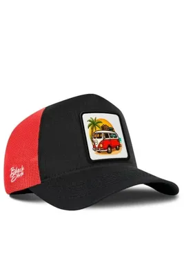 BlackBörk Kartal Logolu Lacivert Trucker Şapka