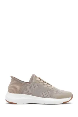 Derimod Erkek Vizon Bağcıklı Kumaş Sneaker