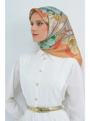 ARMİNE Saf İpek Twill Eşarp 9529D 85