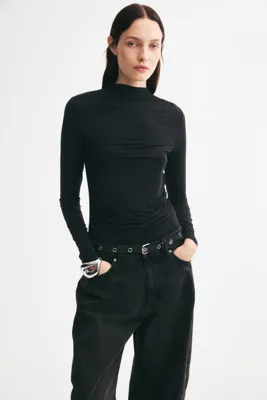 H&M Drapeli Modal Üst