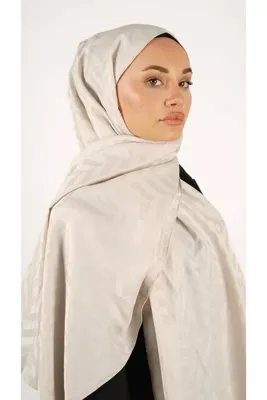 Revam Collection Balık Sırtı Desen Jakar Şal