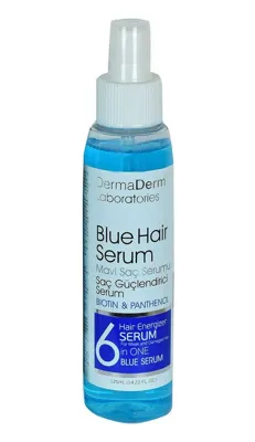 Dermaderm Derma Derm Saç Mavi Saç Serumu 125 ML