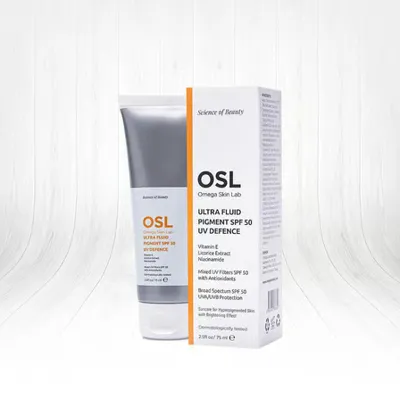 Osl - Omega Skin Lab Osl Omega Skin Lab UltraFluid+Pigment Spf50 Uv Defence 75ml