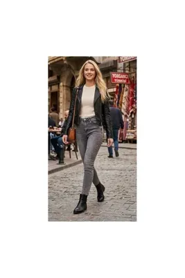 ZDN JEANS Dar Paça Kot Pantolon