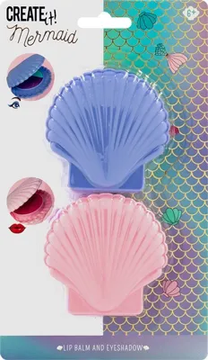 Create It Dudak Balmı Ve Göz Farı Seti - Pembe Mor - Mermaid