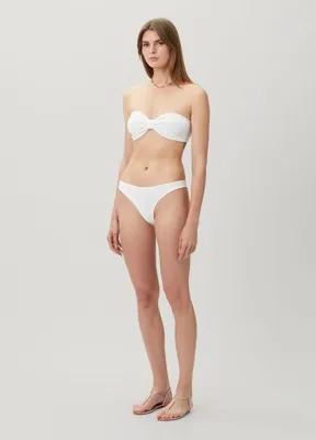 Hunza G Jean Beyaz Bikini Takımı