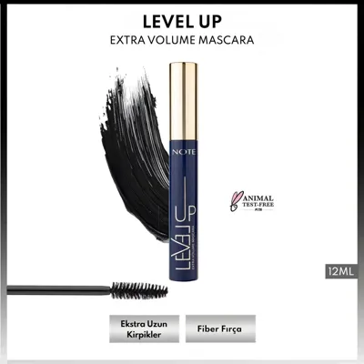 Note Cosmetics Note Level Up Ekstra Hacim Veren Maskara Siyah