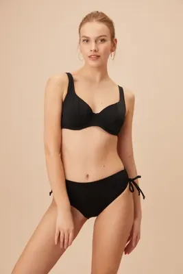 SUWEN Yanı Büzgülü Bikini Alt