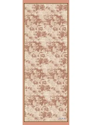 19v69 ITALIA Eskitme Desen Modal Seri Şal Askısı ile Birlikte 75x200 cm Lila Pembe