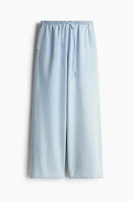 H&M Büzgü Bağlı Kot Pantolon Feather Soft