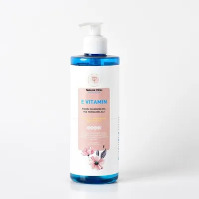NATURAL CLİNİC E Vitaminli Canlandırıcı ve Yüz Temizleme Jeli 400 ML