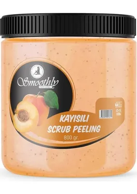 Alyron Store Kayısı Aromalı 800 G. Epilasyon Sonrası Vücut Peelingi Batık & Çilek Bacak Onarıcı