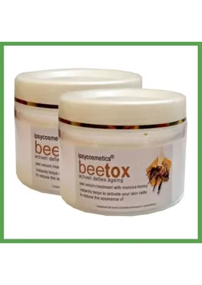 Bezos Süper Ipsycosmetics Beetox Doğal Arı Özü - Yüz Cilt Dekolte Boyun Kremi 100 ml x 2 Adet Mgc