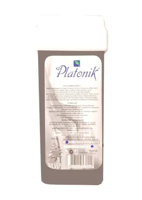 Platonik Silver Gri Kartuş Sir Ağda 100 ML