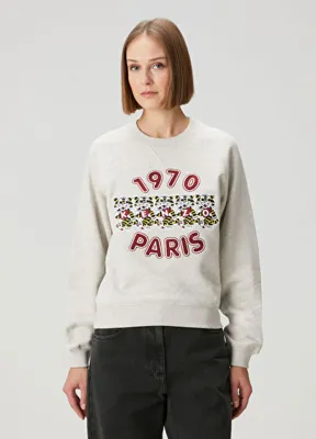 Kenzo Wild Tiger Açık Gri Sweatshirt