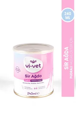 Vi-vet Vi vet Sir Pudralı Ağda Konserve 240 Ml Kolay Uygulama İçin Özel Formül