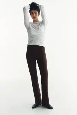 H&M Katlanır Belli Pamuklu Pantolon