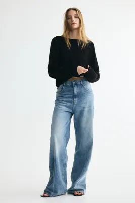 H&M Omuzları Açık Kazak