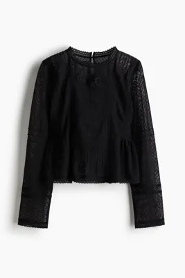 H&M Plumeti File Bluz