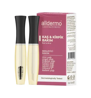 Diğer Alldermo Kaş & Kirpik Besleyici Bakım Serumu 10 Ml + 10 Ml Yok