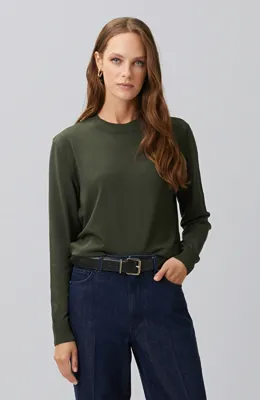 Network Haki Bisiklet Yaka Basic Kazak