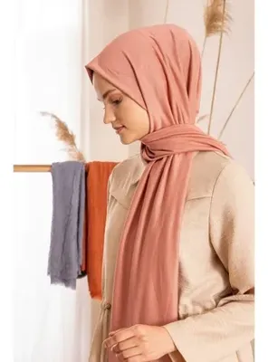 Jawel Kadın Tesettür Terletme Yapmayan İç Göstermez Penye Şal SOMON