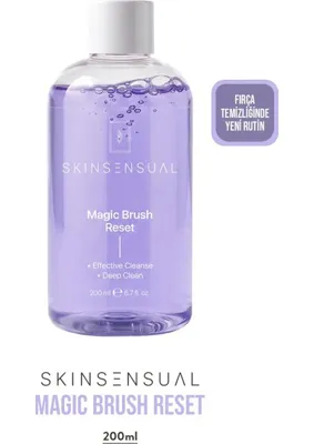Skin Sensual Magic Brush Reset 200 ml | Makyaj Fırçası Temizleyici