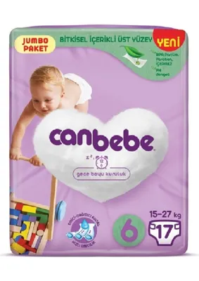 Myg Plus Canbebe Baby Diapers Bebek Bezi, Pfxf 2 Star Xl 17X4