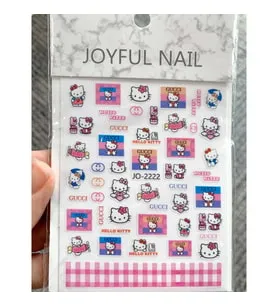 adanil Uçak Marka Desen Hello Kitty Sticker J0-2222
