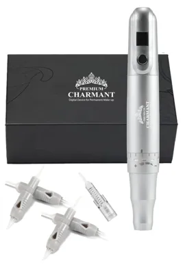 Premium Charmant Kalıcı Makyaj Cihazı Kablolu Kalıcı Makyaj Mts Cihazı Hız 7 Kademe Charmant 5 Kalıcı Makyaj Seti
