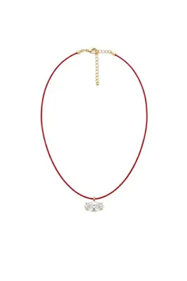Charmist Amulet Markiz Taşlı Kırmızı İp Kolye 699₺