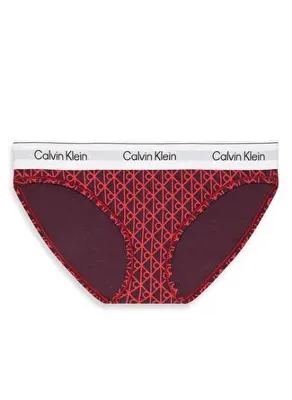 Calvin Klein Kırmızı Kadın Bikini Külot LV00QF8520 CK WOMEN