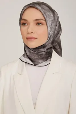 Armine Nostalji Serisi %100 Sura İpek Eşarp 8849D 06