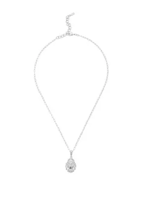 Aden Newyork Leonidas Swarovski Taşlı Gümüş Kadın Kolye