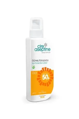 Cire Aseptine Uva/uvb Suya Dayanıklı Güneş Koruyucu 50 Spf 200 ml