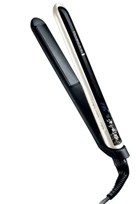 Remington Pearl S9500 Eşit Isı Dağılımı İçin Gerçek İncili Yüksek Kaliteli Seramik Kaplamalı Saç Düzleştirici