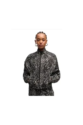 Puma SPORT ANIMAL FZ JACKET Kadın Günlük Ceket 69400481 Gri