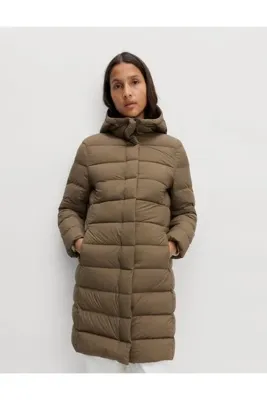 Marks & Spencer Kaz Tüyü Dolgulu Kapüşonlu Mont