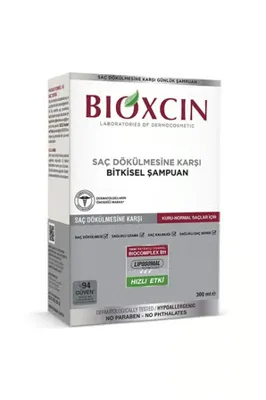 Bioxcin Saç Dökülmesine Karşı Bitkisel Klasik Şampuan Kuru ve Normal Saçlar 300 ml