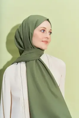 Modakaşmir Mien Şal Haki Renk