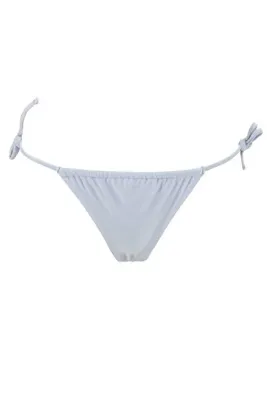 Defacto Kadın Mavi High Leg Bağlama Detaylı Bikini Altı V8673AZ21HS