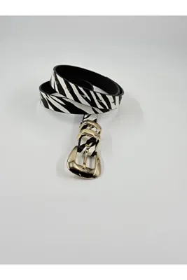 Pantastic Jeans 2.5 cm gold tokalı yeni sezon tirent renk