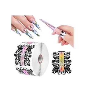 ellea nail 500'LÜ PROFESSIONAL KELEBEK PROTEZ TIRNAK ŞABLONU