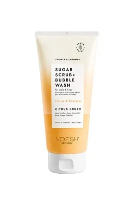 VOESH New York Sugar Scrub Baş Derisi ve Vücut İçin Köpüren Peeling Narenciye 210 g