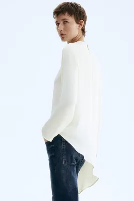 H&M Asimetrik Bluz
