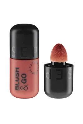 Sephora Blush & Go Mat Bitişli Likit Allık 03 ON THE BRIGHT SIDE Aslbeauty